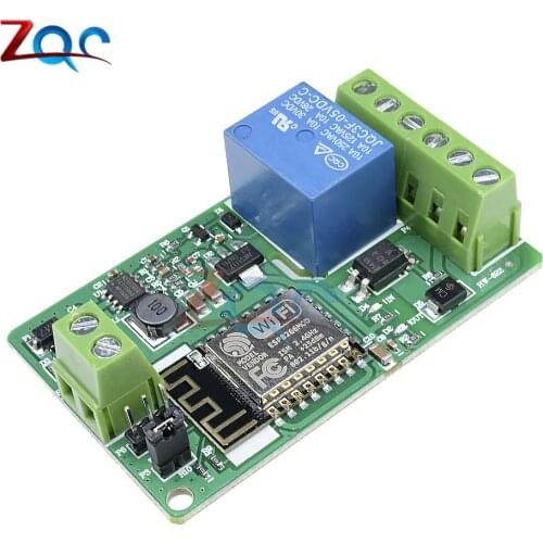 ESP8266 Relay Module 10A 220V Network Relay WIFI Module Input DC 7V~30V