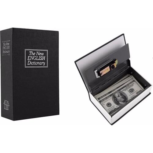 Safe Box Dictionary Secret Book Money Hidden Secret Security Safe Lock Cash Money Coin Storage Jewellery Password Locker S Size