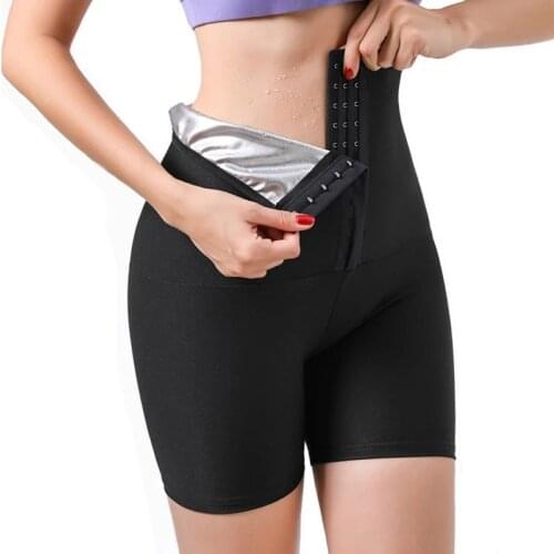 Body Shaper Pants Sauna Shapers Hot Sweat Sauna Effect Slimming Pants Fitness Short Shapewear Workout Gym Leggings Fitness Pants