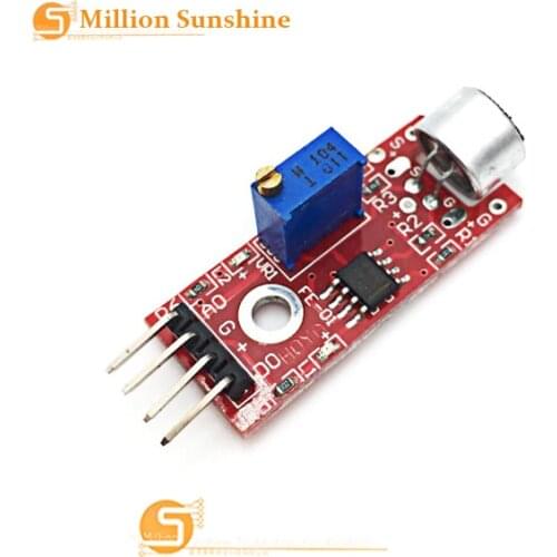 High quality 1PCS High Sensitivity Sound Microphone Sensor Detection Module For AVR PIC KY-037