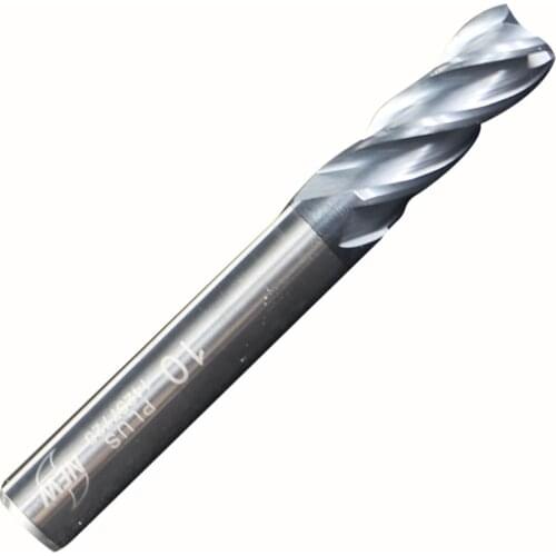 Cutreign High hardness alloy milling cutter GFC90 4 flute 35 degree helix angle lengthened machine tool milling cutter
