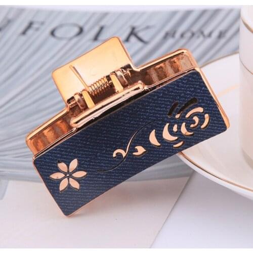 New fashion Delicate medium hair card flowers Solid color adult ladies hairpin lady girl hair accessories Headdress