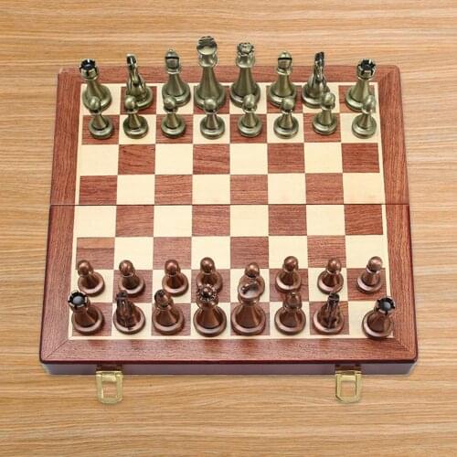 3 In 1 Wooden Chess Backgammon Checkers Travel Games Chess Set Board Draughts Entertainment Puzzle Game Christmas Gift