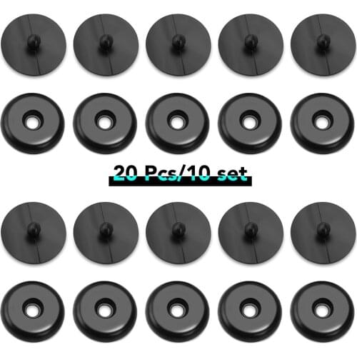 10set Car Safety Seat Belt Stopper For Volvo Ford Focus VW JETTA MK6 GOLF 5 6 7 Skoda Fabia Cruze for Hyundai Solaris