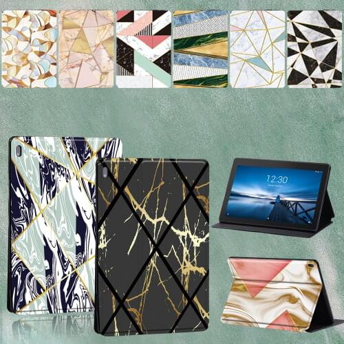 Tablet Cover for Lenovo Tab M10 FHD Plus/Tab Tab E10 TB-X104F TB-X104L/M10 TB-X605F TB-X505F Folding Stand Cover PU Leather Case