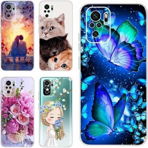 For Xiaomi Redmi Note 10 Pro Case Soft Silicone Back Cover For Xiaomi Note 10 Pro Note 10Pro Max Phone Cases Bumper 6.67'' Coque