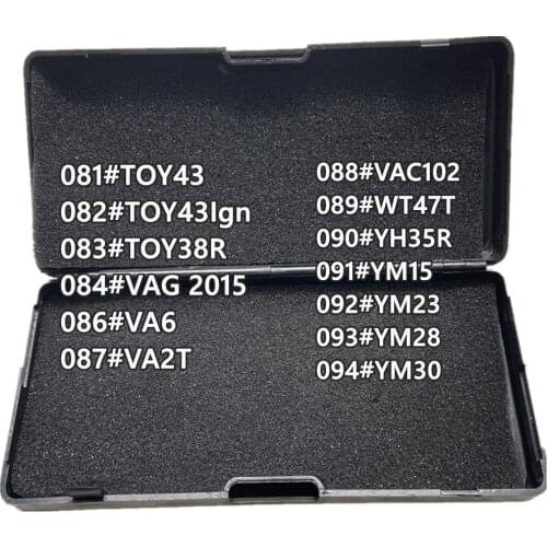 81-94 LiShi 2 In 1 Tool TOY43 TOY43 TOY38R VAG2015 HU162T 8 VA6 VA2T VAC102 WT47T YH35R YM15 YM23 YM28 YM30 Auto Locksmith Tools