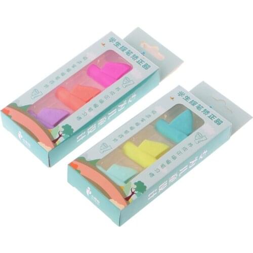 3PCS Children Pencil Holder Pen Writing Aid Grip Posture Correction Device Tool