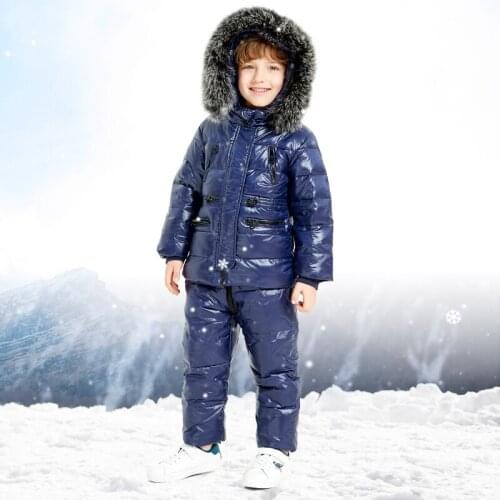 Children Winter Clothing Set Baby Boy Girl Ski Suit Children Parka Coat Baby Snowsuit Jacket for Girls Kids Clothes 1-4 Years