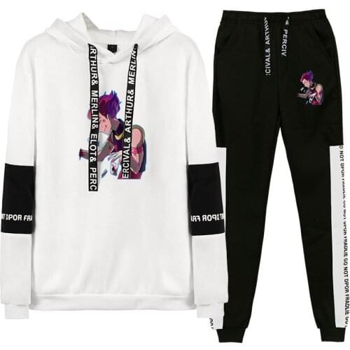 Anime Hunter X Hunter Hisoka Men Tracksuit 2 Piece Set Casual Hoodies Sweatshirt and Pants Sportswear Joggers Men Sets