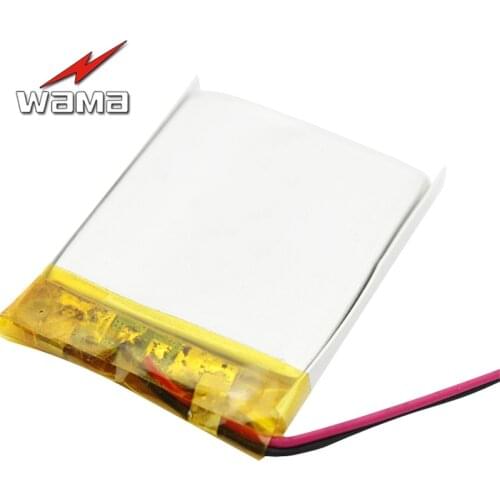 4pcs/lot WAMA 553040 3.7V Li-polymer Rechargeable Battery Over-charge Protected PCB for Bluetooth Speakers Medical Devices