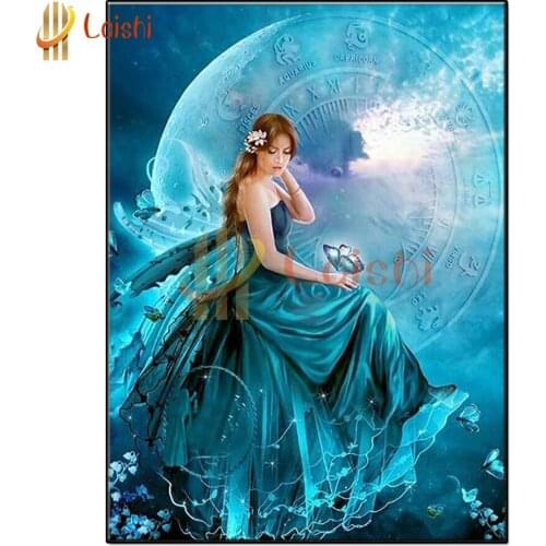 DIY photo custom 12 constellations, butterfly wizard diamond mosaic diamond rhinestone painting full drills square round decor