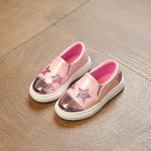 Luxury Girls Flats Kids silver Pink kids Casual Shoes Toddler Girls Shoes Summer Fashion Trainers big kids shoes girls trampki