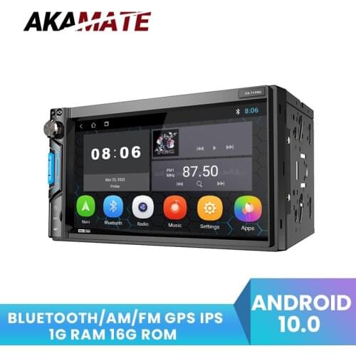 Universal Android 10.0 Car Radio Video Player 2din Blurtooth GPS Touch Screen Car Radio For Nissan Toyota Universal Car Radio