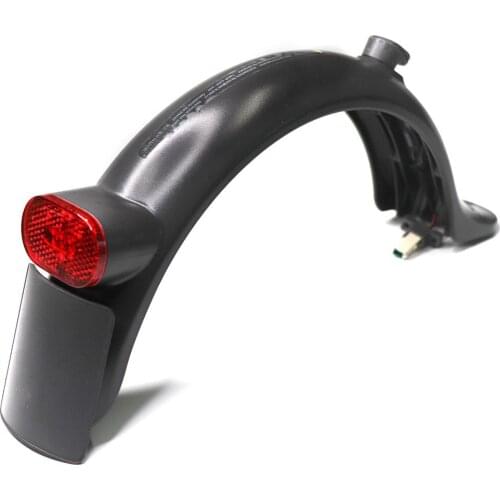 Electric Scooter Universal Rear Mudguard fender Tag with Hook and Tail Lamp for Xiaomi M365 Pro Pro2 S1