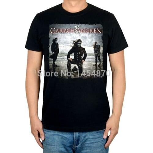 High quality Netherlands Carach Angren Rock camiseta t shirt fitness Hardrock heavy death Metal black shirts men women clothing