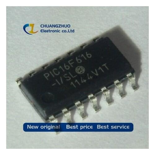 100pcs Free Shipping! PIC16F616-I/SL PIC16F616 16F616 SOP14 new and Original in stock