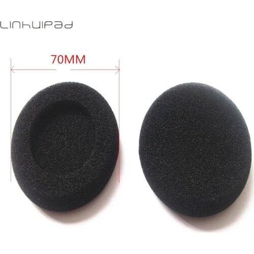 Free shipping 70mm Replacement Foam Pad sponge Cushion Headphone Sponge Covers For sonny MDR V150 V250 V400 ZX100 100pcs/lot