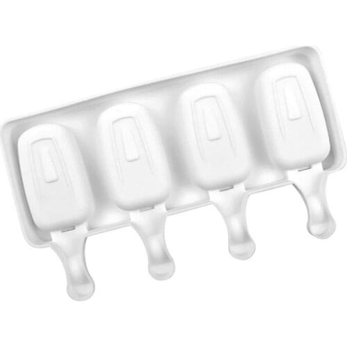 Small oval ice cream mold Silicone mold XG387