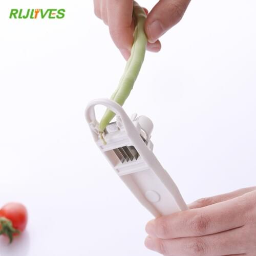 Bean Slicer Cutter Stringer Remover Peeler French Style Green Bean Vegetable Runner Slicer Cutter Stringer Remover Peeler