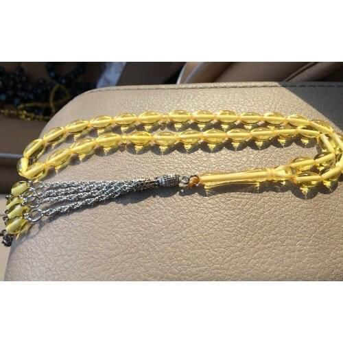 Smelling Resin Amber Prayer Beads Rosary tesbih muslim islamic beads tasbih misbaha masbaha tespeeh sibha ottoman jewelry