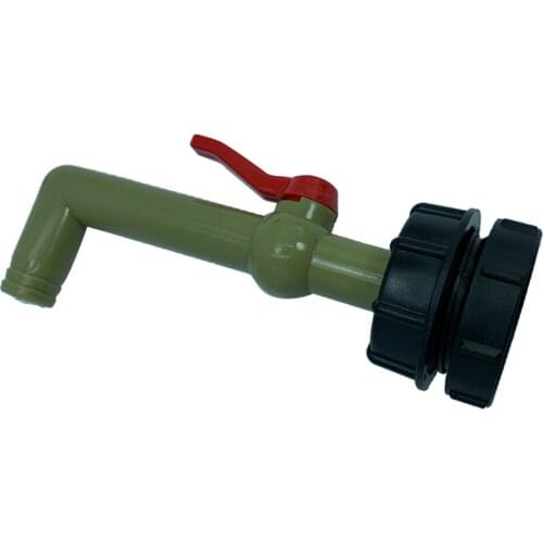 IBC Tank Adapter Hose Connector 62mm Thread Right Angle Valve Fitting Tool