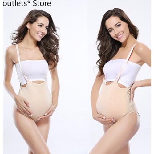 100% Medicine Silicone Pregnant Belly 2500g Simulate Fake Belly Bump for Theatre Cosplay 8-10 Month Body Suit Men Belly Fat