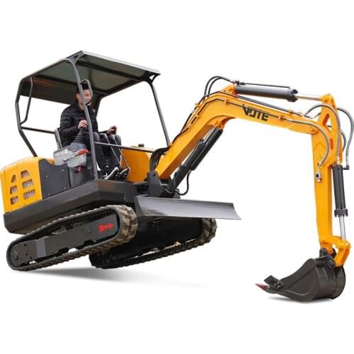 2 Ton 3 Ton Mini Excavator Made In China Farm Garden Small Digger Machine For Sale