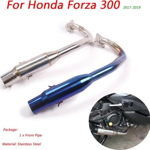 2017 2018 2019 For Honda Forza 300 Motorcycle Modification Full Front Pipe non-destructive Link Exhaust Muffler Pipe