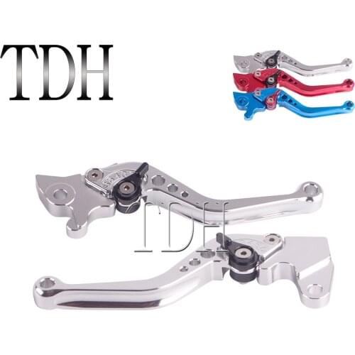 CNC Aluminum Motorcycle Double Left/Right Brake Handle Lever Parts Scooter Moto Clutch Handlebar Lever For Yamaha JOG 100