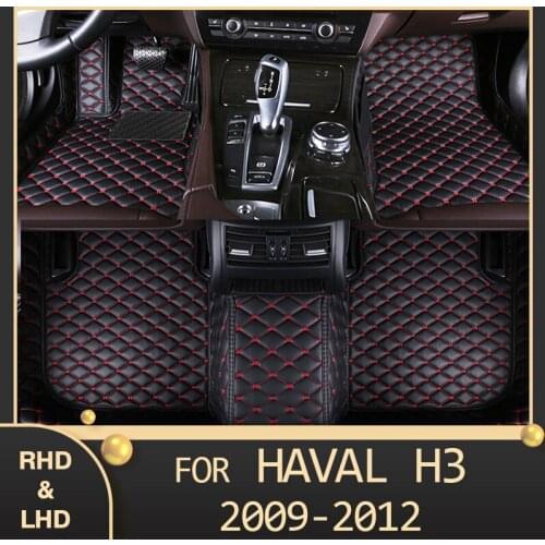 MIDOON Car floor mats for haval H3 2009 2010 2011 2012 Custom auto foot Pads automobile
