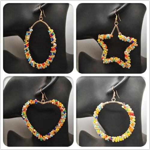 Free Shipping! newest handmade african metal earrings
