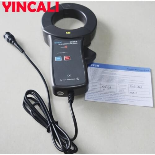 Fast Shipping AC/DC Clamp Current Sensor ETCR068AD The Anti-interference Ability is Strong Measuring Range DC 0~2000A;AC 0~1000A