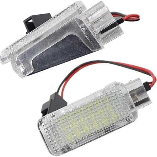 For Audi A2 A3 S3 A4 S4 RS4 A5 S5 A6 S6 RS6 A8 S8 Q5 Q7 R8 VW Phaeton Sharan Transporter Passat CC Number License Plate lights