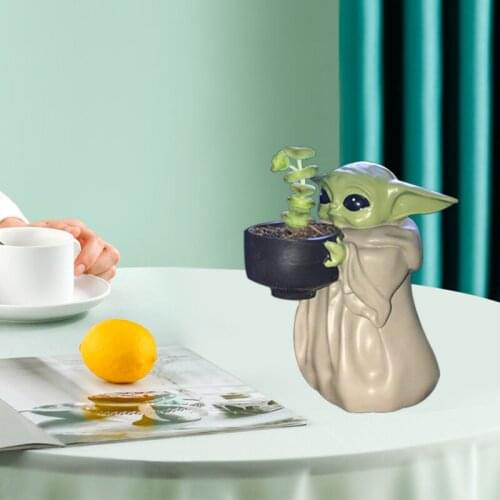 Resin Portrait Flowerpot Sculpture Art Human Face Flower Living Room Home Decoration Ornaments Succulents Head Shape Flower Pot