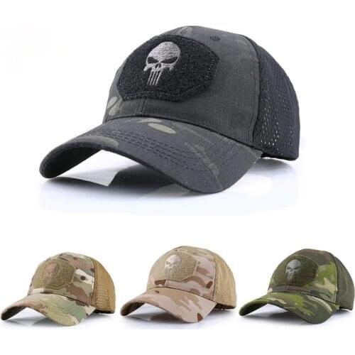 Mens Seal Team Army Tractial Baseball Cap For Women Embroidery Camo Military Outdoor Mesh Snapback Caps Hip Hop Sun Trucker Hat