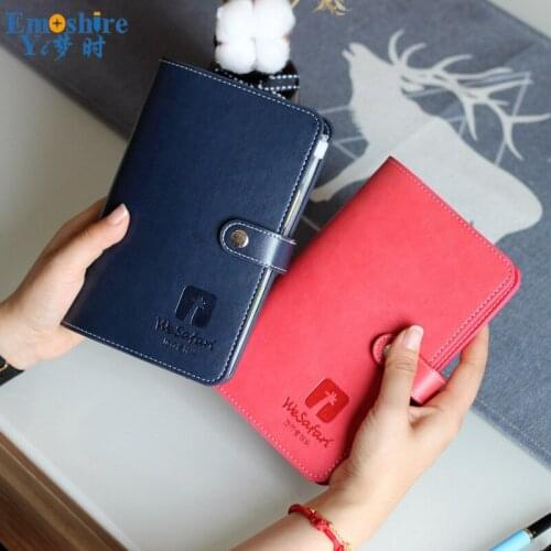 New A6 Loose-leaf Creative Handbook Notebook Wholesale Simple Handbook Bookkeeping Student Diary Custom Brand Notebook N181