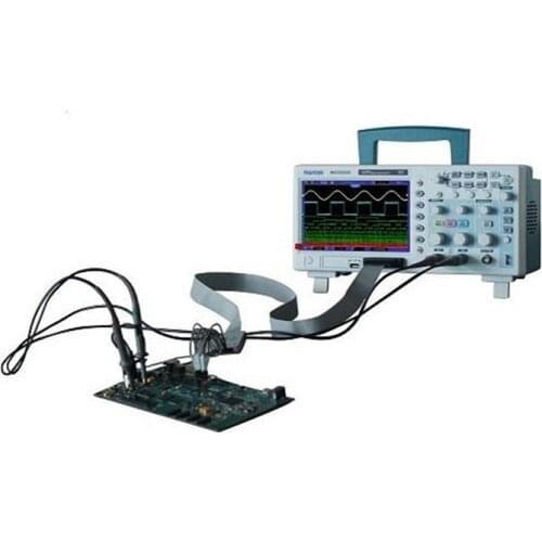 Hantek MSO5202D 200MHz 2Channels 1GSa/s Oscilloscope & 16Channels Logic Analyzer 2in1 USB,800x480