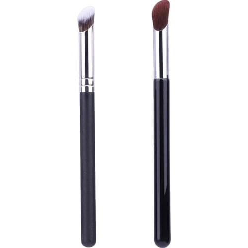 2Pcs Color Base Correction Makeup Brush Large Concealer Brush Liquid Shadow Facial Detail Application Professional Makeup Tool