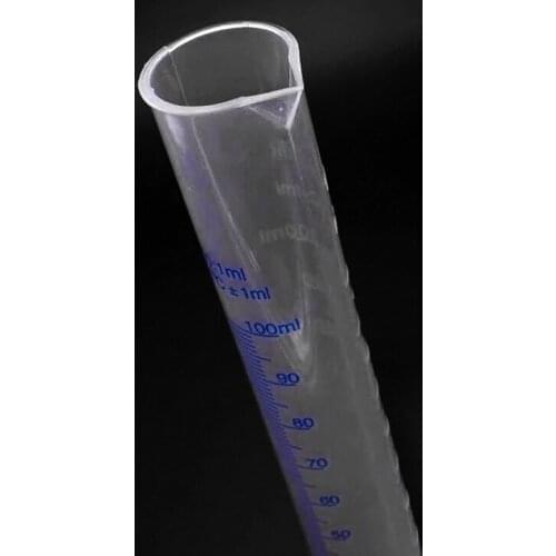 10/25/50/100/250/500ml Plastic Measuring Cylinder Graduated Cylinders for Lab Supplies Laboratory Tools RERI889