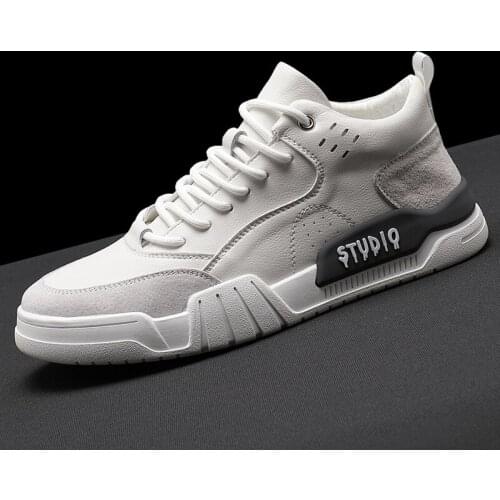 Casual Shoes Men 2020 Leather Sneakers Men Winter Boots Genuine Leather Shoes Men Fashion 2020 Designer White Shoes Ayakkabi