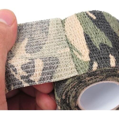4.5m Self-Adhesive Camouflage Stretch Bandage Non-Woven Protective Tape