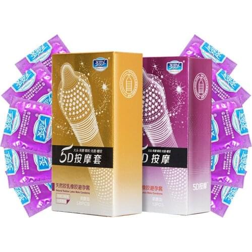 Sex Latex Sex Toy For Couple 5D Massage Toys Intimate Fruity Scent Big Head Waist Grain Smooth Thread Toys For Adult Men Vaginal