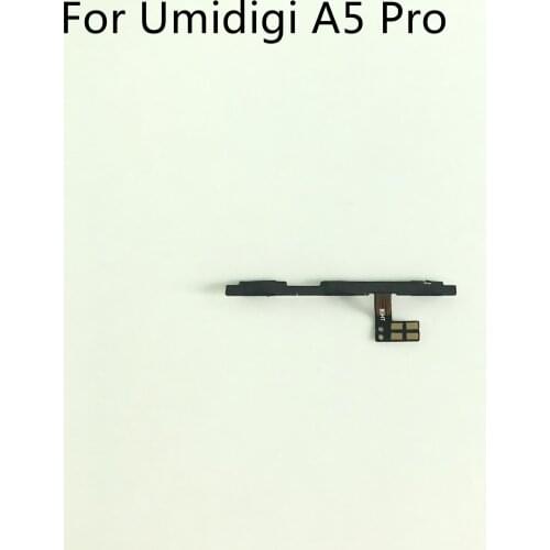 UMIDIGI A5 PRO Used Power On Off Button+Volume Key Flex Cable FPC For UMIDIGI A5 PRO MTK Helio P23 6.3" 2280x1080 Smartphone
