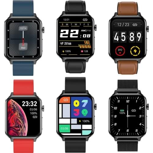 1.70 Inch HD Screen Smart Watch IP68 Waterproof ECG Blood Pressure Body Temperature Monitoring E86 Sports Smartwatch