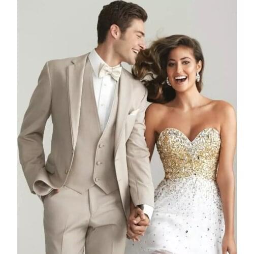 Tuxedos Men Suits Wedding Suit For Man Custom Slim Fit Groom Prom Tailor Made Costumes Best Man Hombre 3 Pieces