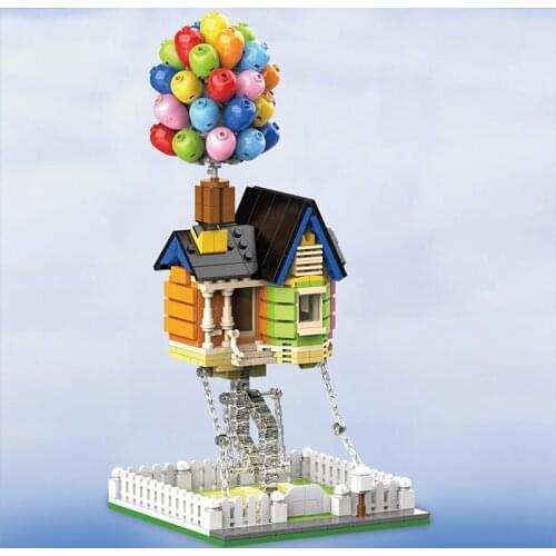 High-Tech Ideas Creator Tensegrity Building Blocks Suspended Balloon House Force Balance Construction Bricks Toys for Kids