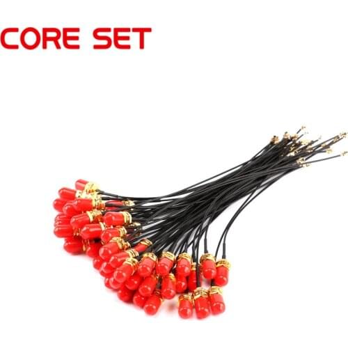 50 pcs/lot 15cm SMA Extension Cable Straight Jack to uFL/u.FL/IPX/IPEX Female Connector Pigtail Antenna RF Pigtail Cable 1.13mm