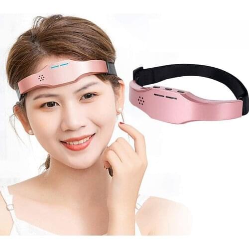 Smart Sleep Massage Instrument EMS Electric Head Massager Tens Brain Relaxation Low Frequency Pulse Improve Sleep Health Care
