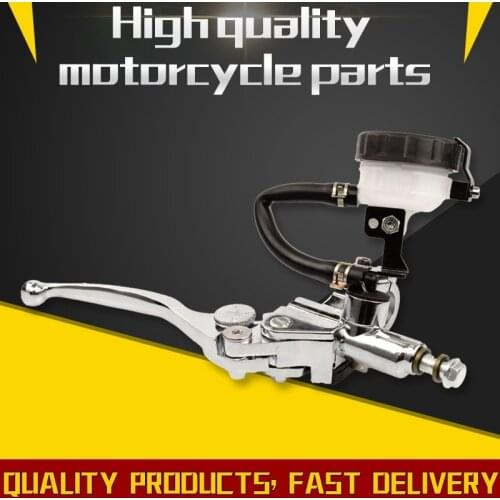 For HONDA CBR250/400 VFR NSR250 YAMAHA XJR/FZ400 Refit Universal Front Brake Upper Pump Brake Master Cylinder